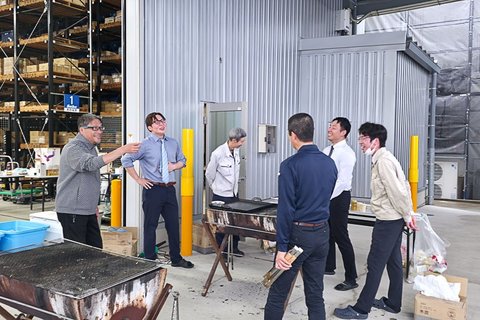 お花見バーベキュー②